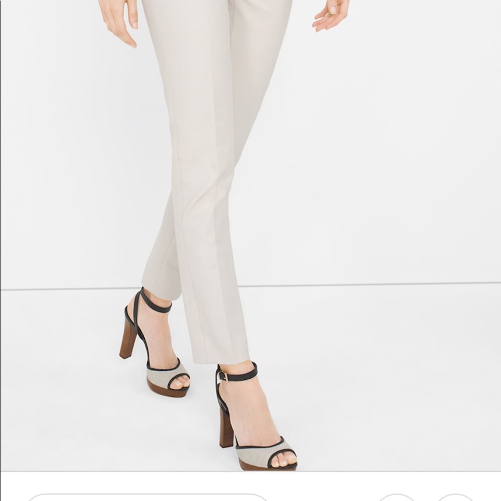 White House Black Market slim ankle pants